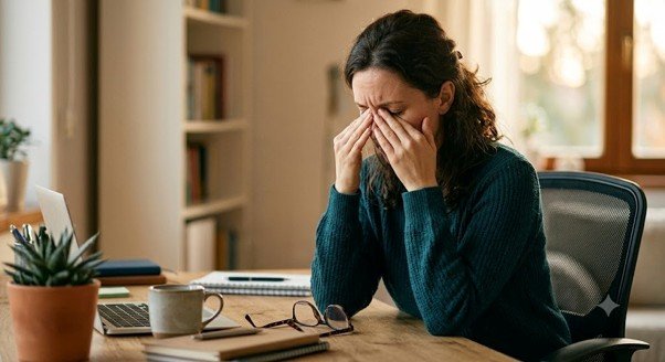 Druk achter je ogen en hoofdpijn